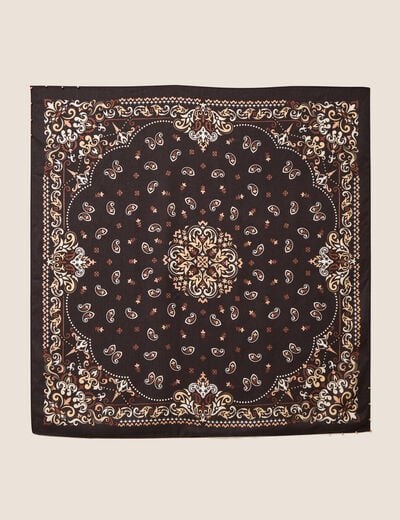 Foulard gris femme