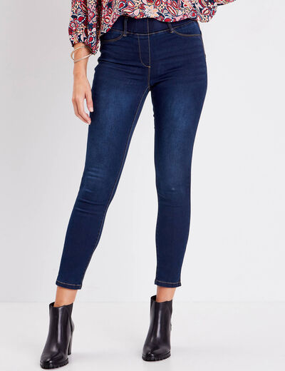 Tregging taille standard denim brut femme
