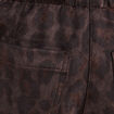 Pantalon coupe mom 7/8&egrave;me vert kaki femme