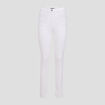 Pantalon léger taille standard long blanc femme