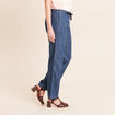 Jean large et fluide denim stone femme