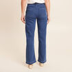 Jean large taille haute denim stone femme