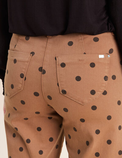 Pantalon magique l'unique marron femme