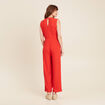 Combinaison pantalon rouge femme