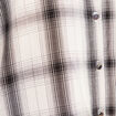 Tunique fluide col chemise blanc femme