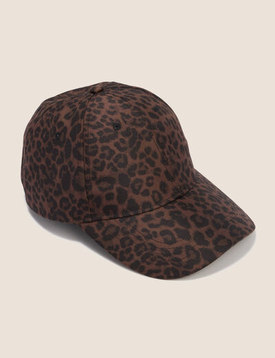 Casquette marron femme