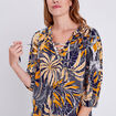 Blouse manches 3/4 blanc femme