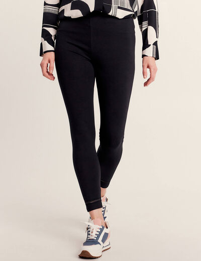 Legging taille haute noir femme