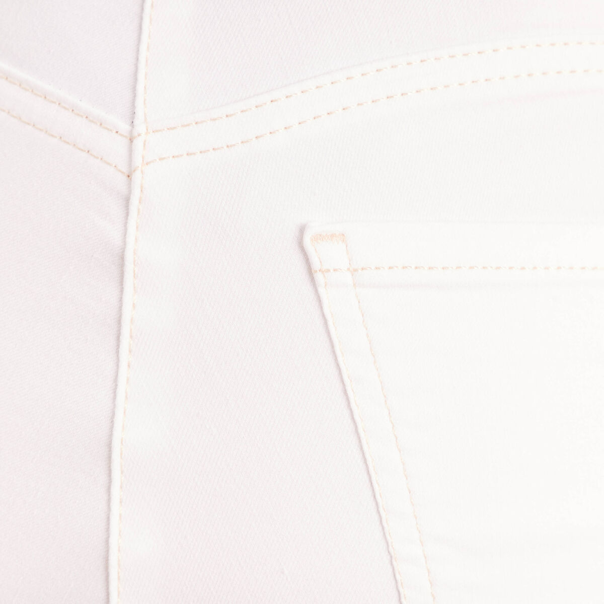 Pantalon magique Le L&eacute;ger coupe droite beige femme