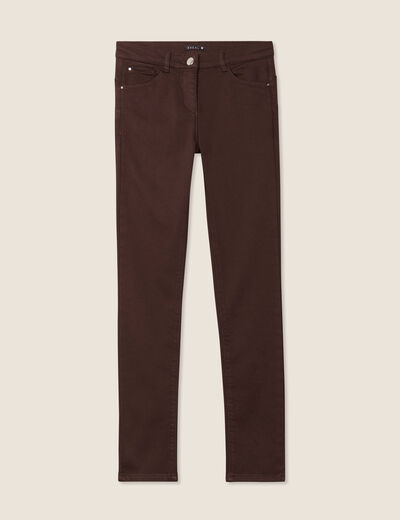 Pantalon magique Le Chaud marron fonc&eacute; femme