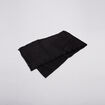 Foulard brillant &agrave; franges noir femme