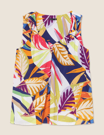Blouse sans manches multicolore femme multicolore femme