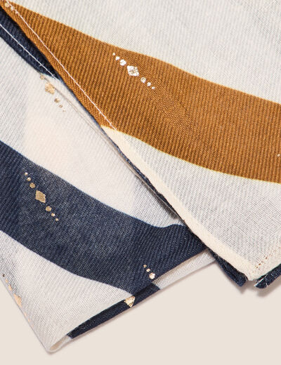 Foulard bleu ciel femme