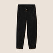 Pantalon balloon bas resserr&eacute; noir femme