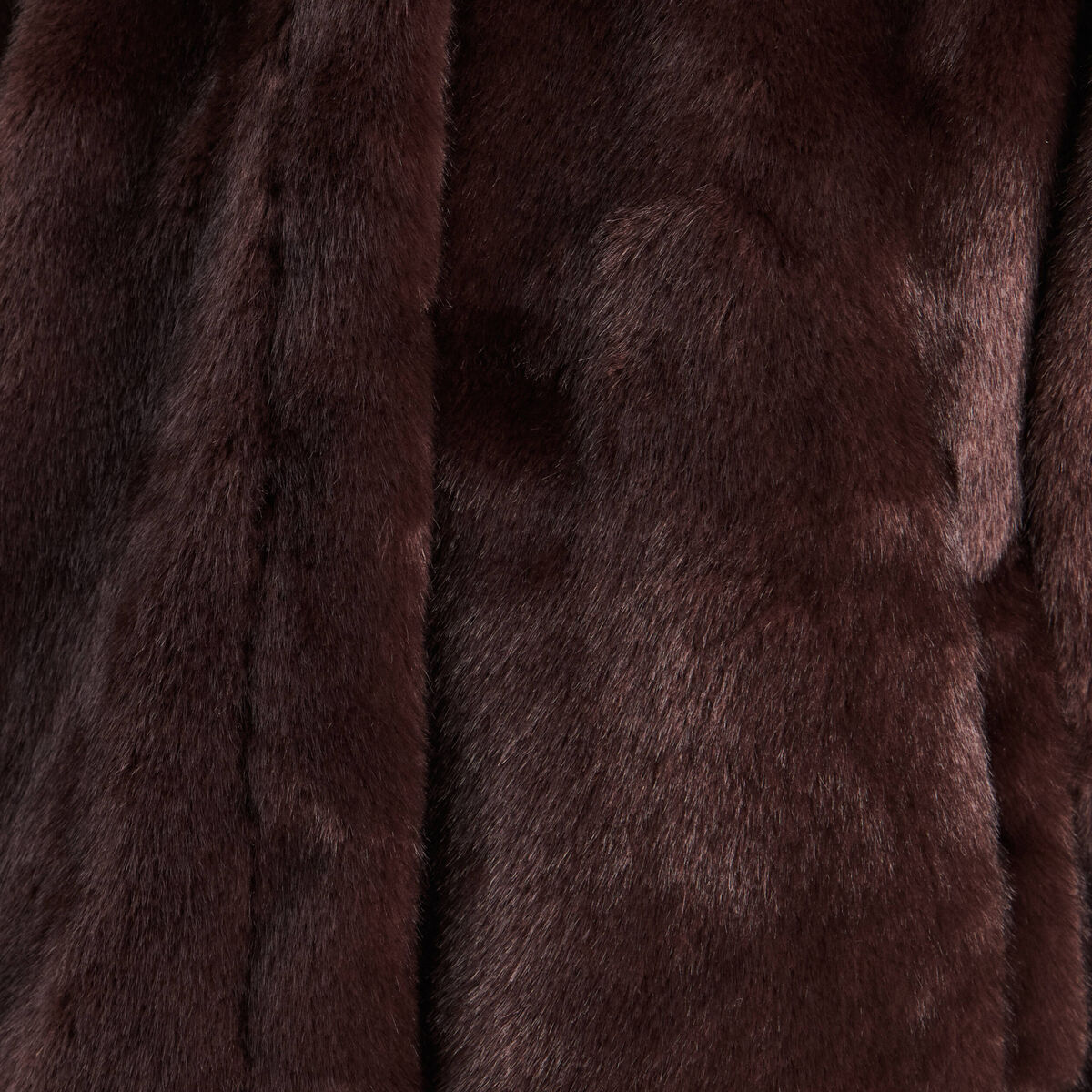 Poncho marron fonc&eacute; femme