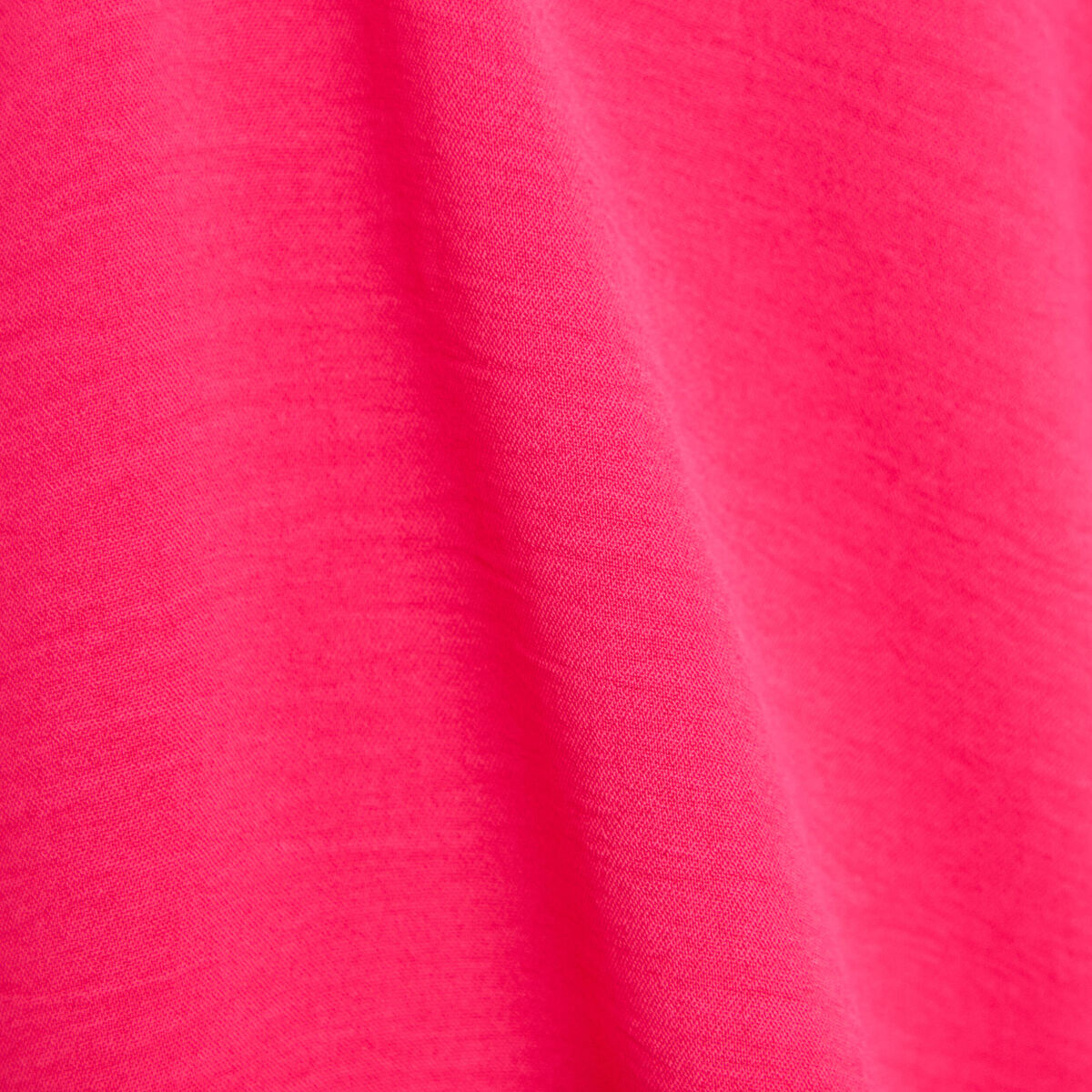 Blouse manches 3/4 rose fushia femme