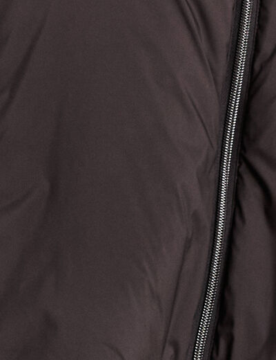 Poncho coupe ample noir femme