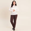 Pantalon magique Le Chaud marron fonc&eacute; femme