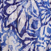 Robe longue portefeuille bleu femme