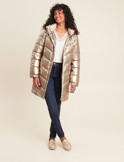 Jeans chaud magique denim brut femme