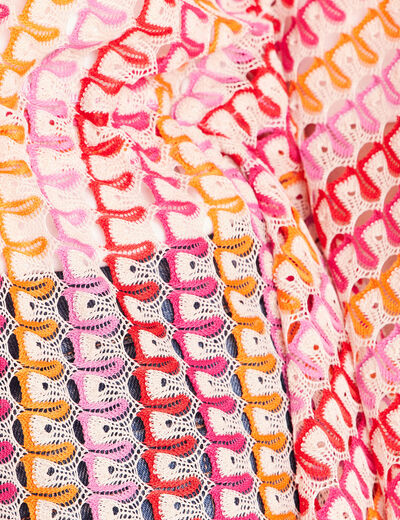 Kimono multicolore femme