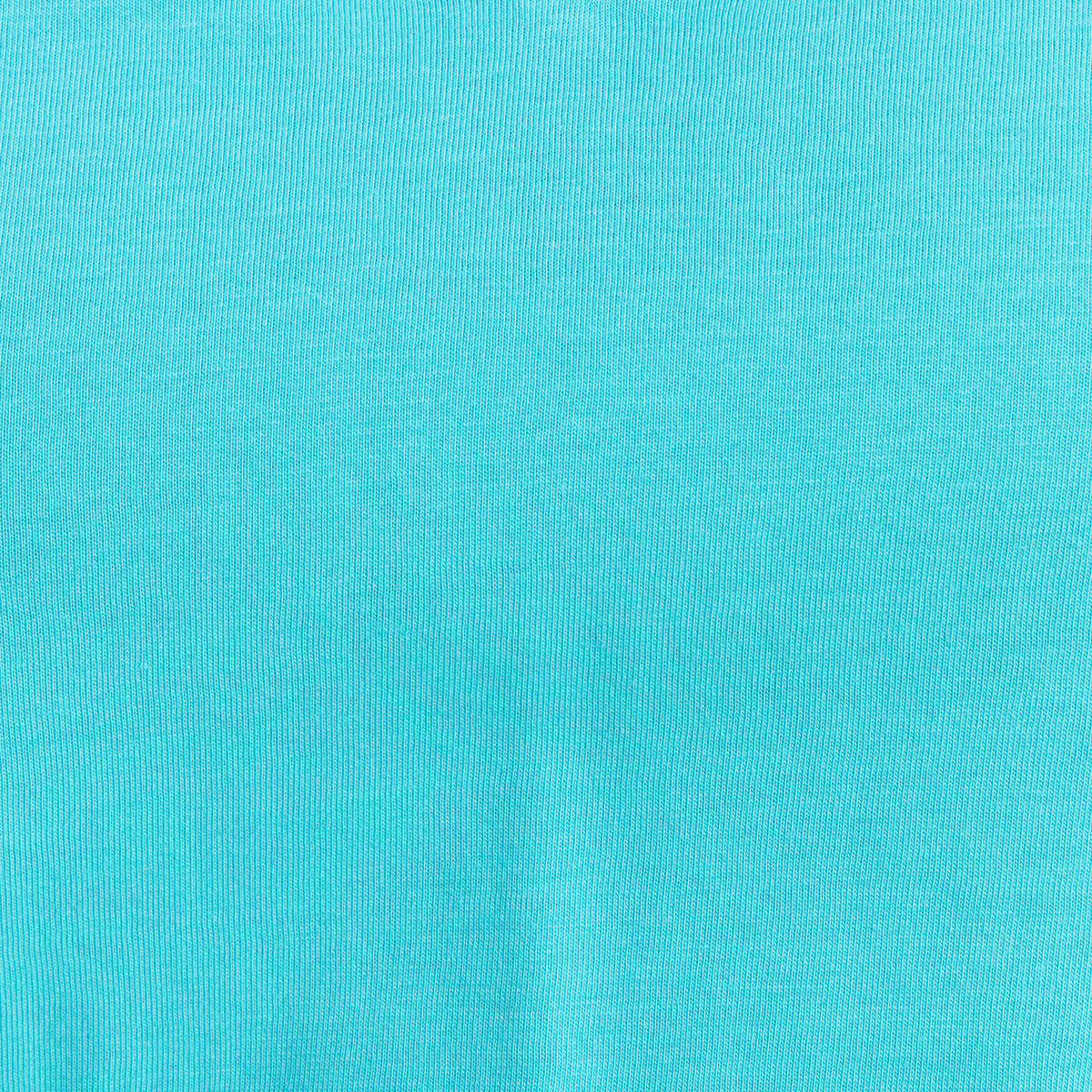 T-shirt manches courtes vert turquoise femme