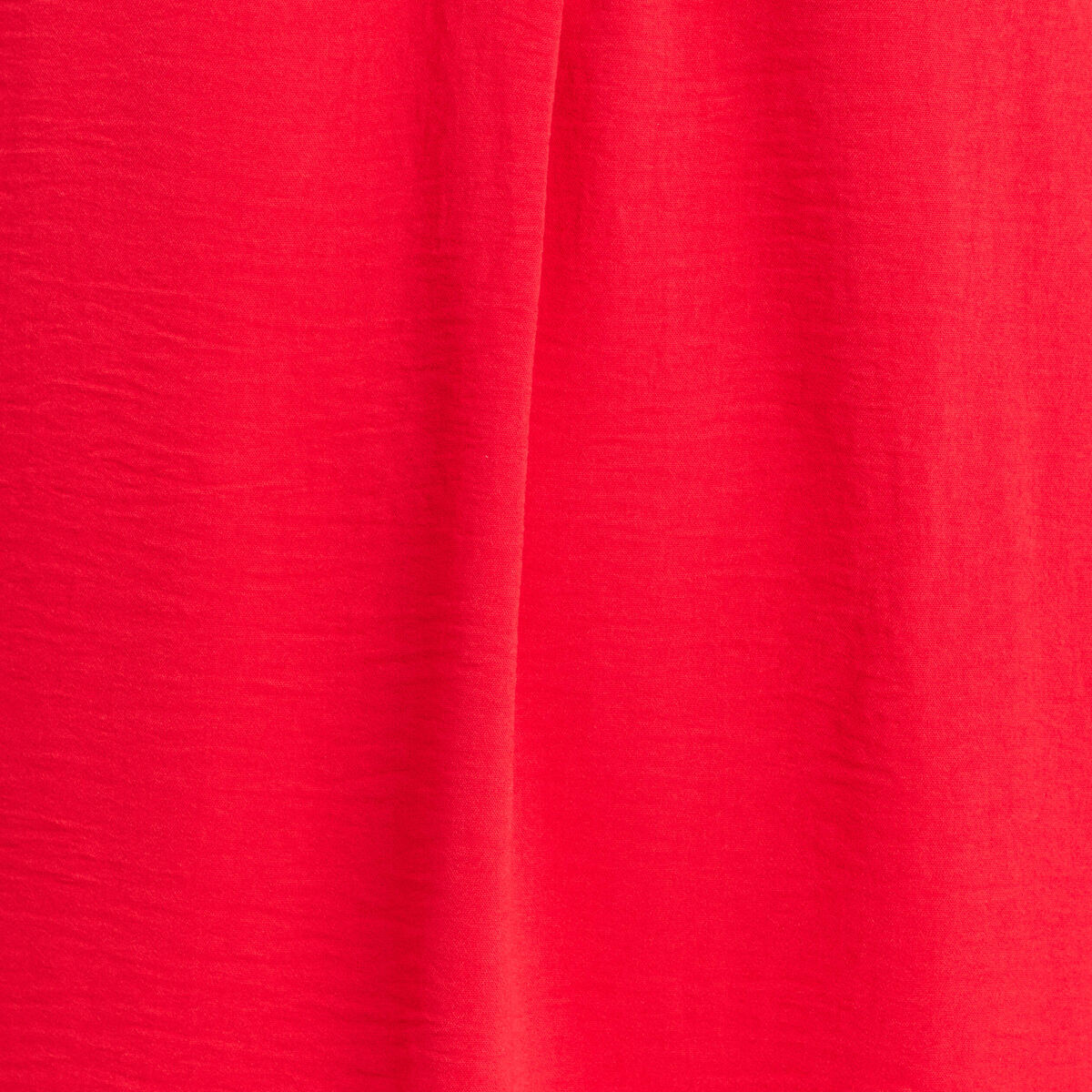 Robe droite manches courtes rouge femme