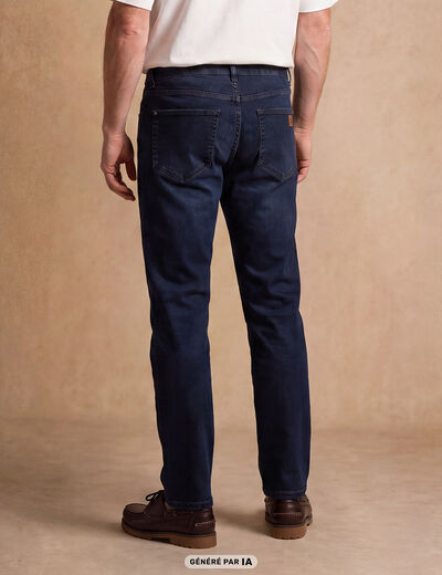 Pantalon Magique Monsieur L'Unique L32 denim blue black femme