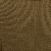 Gilet manches longues vert olive femme