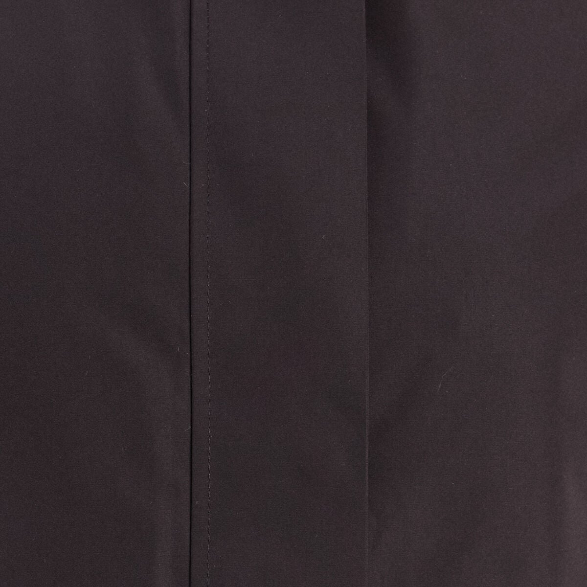Parka doubl&eacute;e avec capuche noir femme