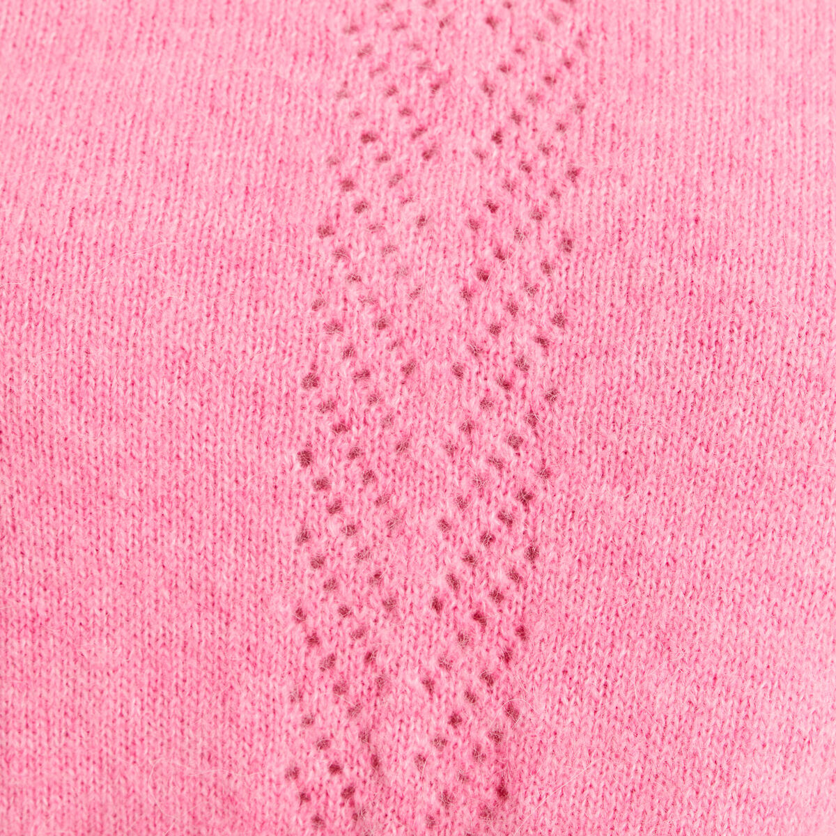 Pull confectionn&eacute; en France rose fushia femme