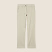 Jean droit 7/8ème vert clair femme