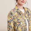 Veste boutonn&eacute;e vert femme