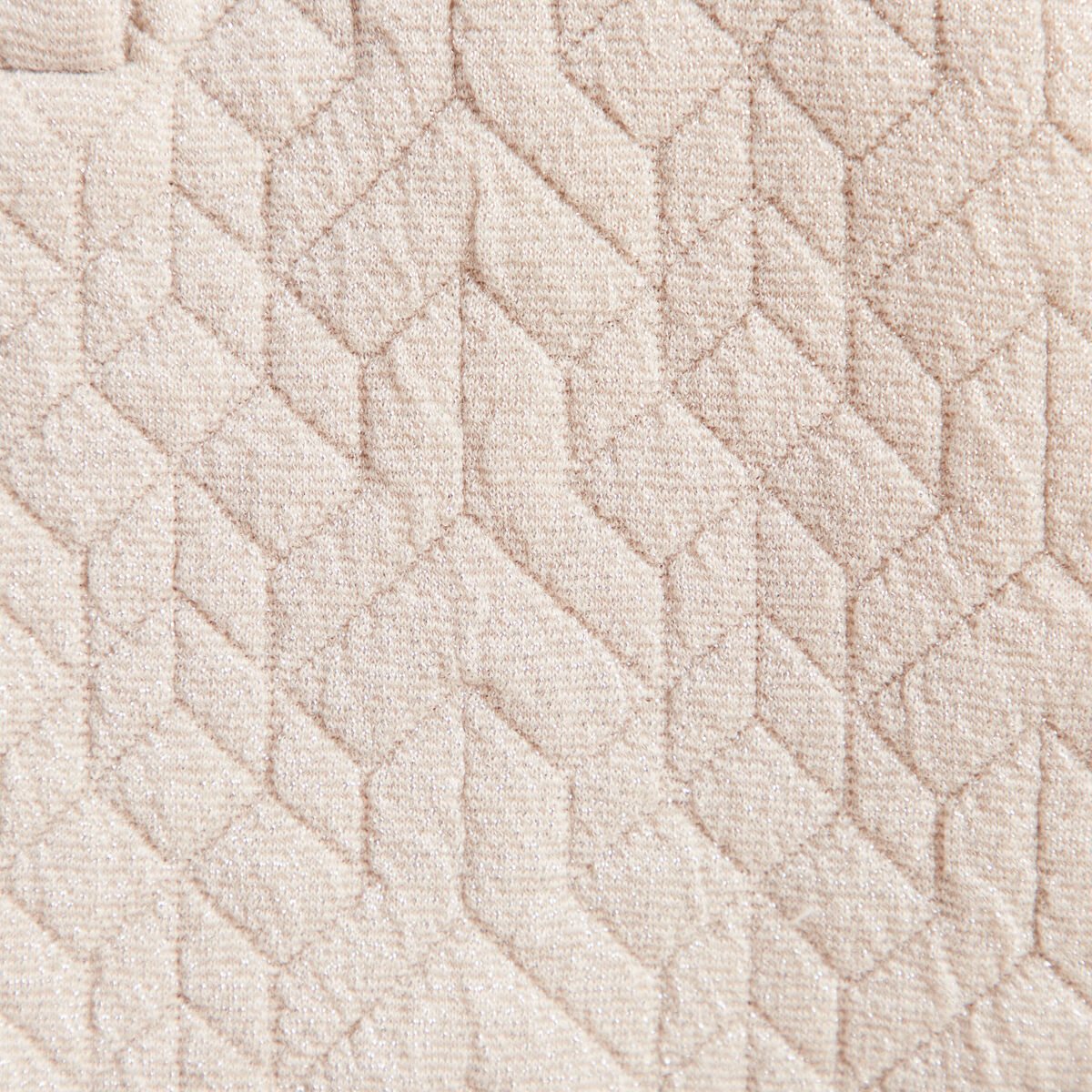 Sweat manches longues beige femme