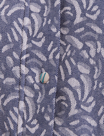 Veste jean doubl&eacute;e bleu femme