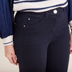 Pantalon magique Le L&eacute;ger coupe ajust&eacute;e bleu marine femme