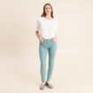 Pantalon magique Le L&eacute;ger coupe ajust&eacute;e bleu turquoise femme