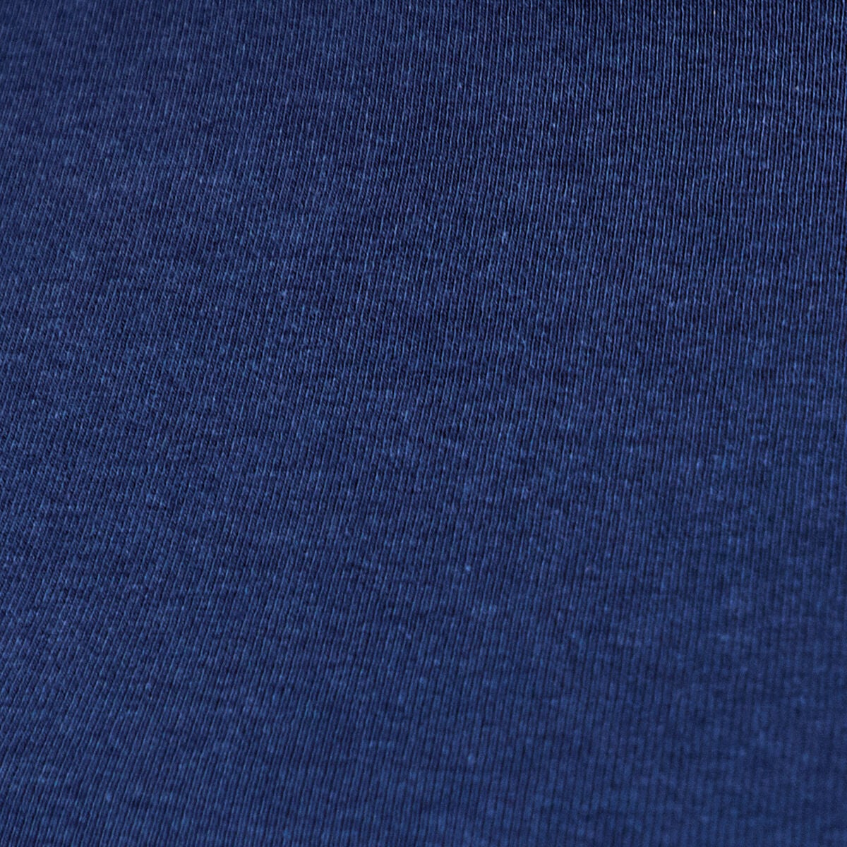 T-shirt cintr&eacute; col rond manches longues bleu fonc&eacute; femme