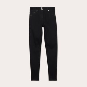 Jeans skinny 5 poches denim noir femme