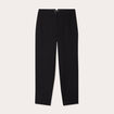 Pantalon carotte noir femme