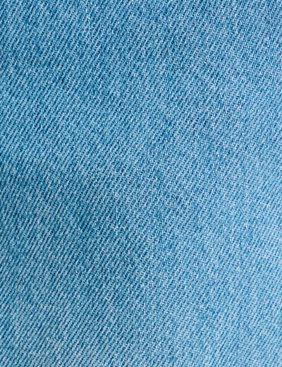 Jeans large taille élastiquée denim double stone femme