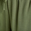 Pantalon large vert kaki femme