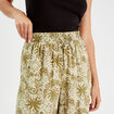 Pantalon large fluide blanc femme