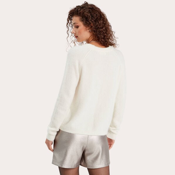 pull manches longues ecru femme Pull manches longues ecru femme