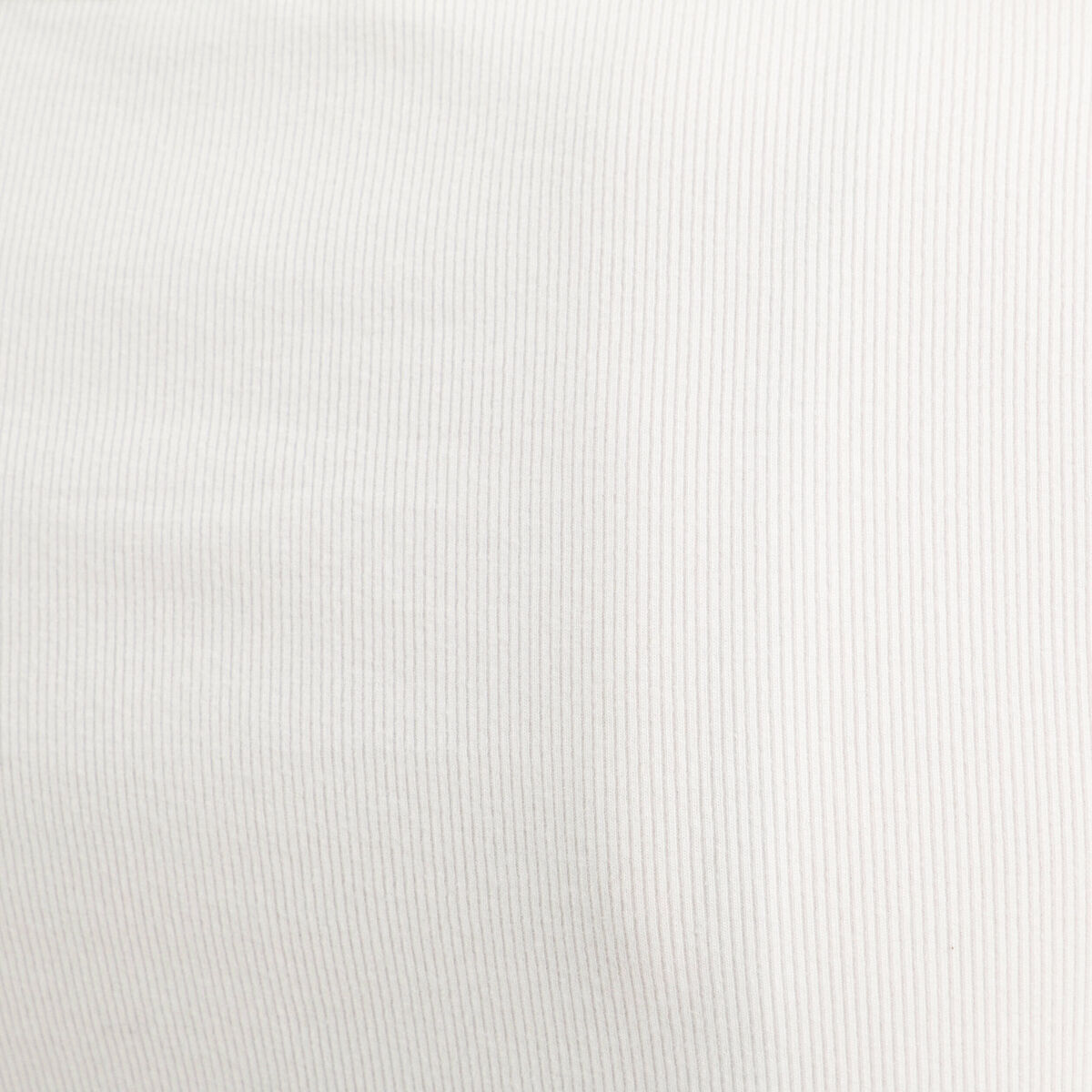 Gilet manches longues côtelé ecru femme