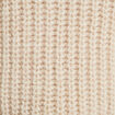 Pull avec col roulé ecru femme