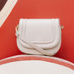 Sac arrondi sable femme