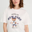 T-shirt manches courtes blanc femme
