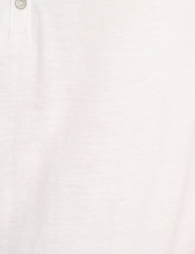 T-shirt manches courtes blanc femme