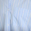 Chemise oversize col classique bleu ciel femme